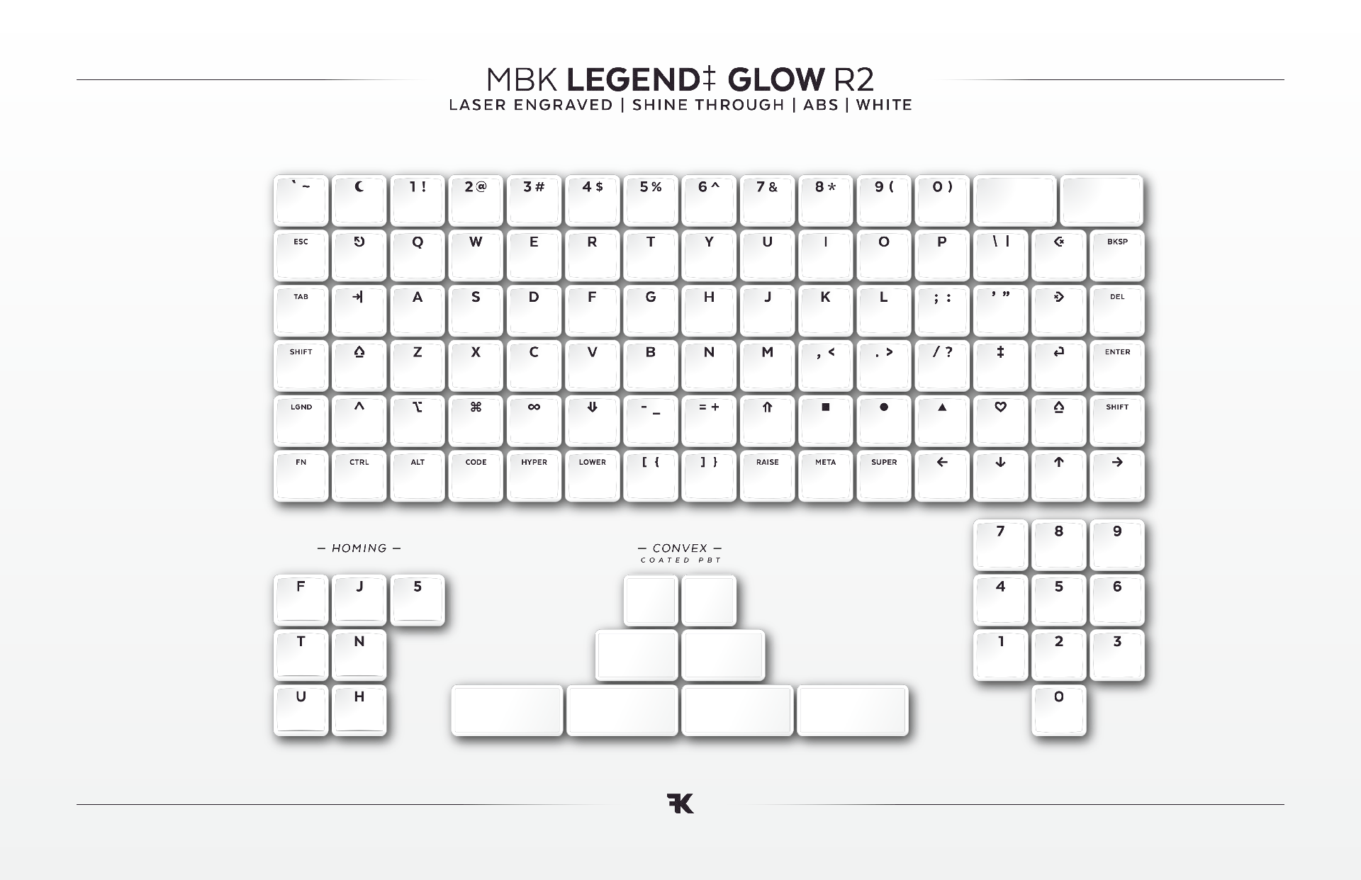 MBK Legend Glow R2 | Ergomech Store