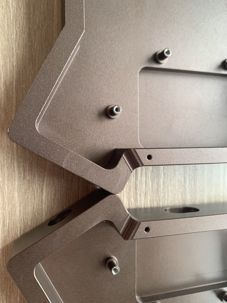 [B-Stock]Sofle V2 Aluminum case in Blue (copy)