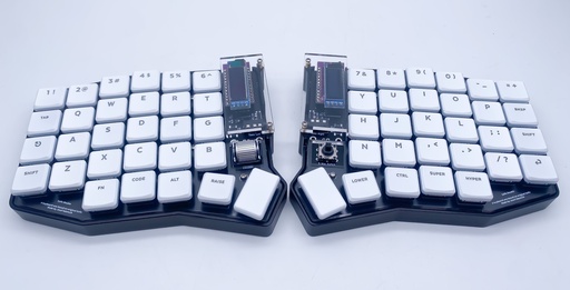 Sofle Hybrid - Aluminum version (Exclusive) (Black, No - Wired build)