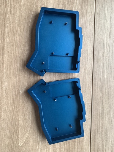 [B-Stock]Sofle V2 Aluminum case in Blue